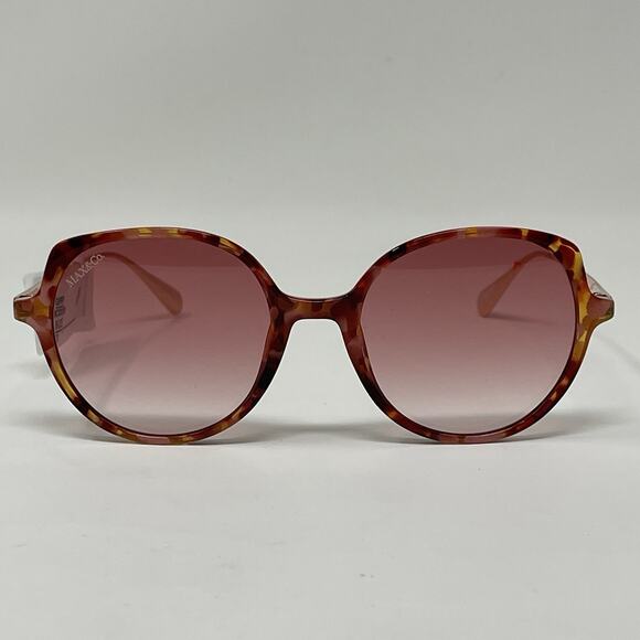 MAX &Co Sunglasses Womens Havana Gradient Bordeaux MO0088 55T 50/18/140 NEW - Picture 1 of 8